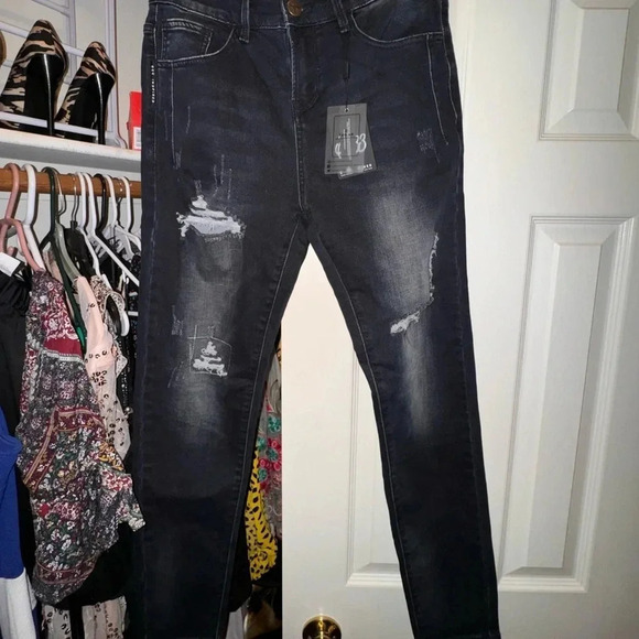 MENS B33 INSPIRED ALVARO RELAXED FIT PREMIUM DENIM  NO.33
DARK WASH 28x32 - Picture 1 of 15